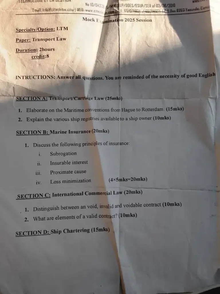 Transport law mock paper.webp